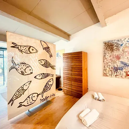 Chez Babou D'artistes Avec Piscine, Parking Апартаменты Ним