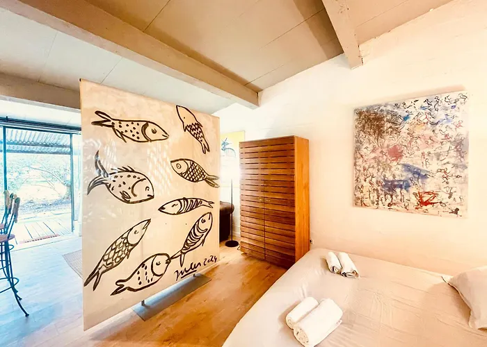 Chez Babou D'artistes Avec Piscine, Parking شقة نيم